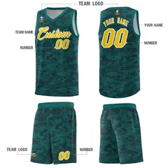 Camo Sports Uniform Basketball Jersey 5