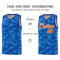 Camo Sports Uniform Basketball Jersey 3