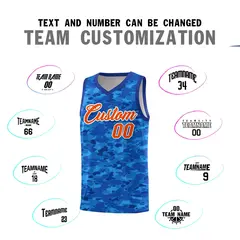 Camo Sports Uniform Basketball Jersey 4