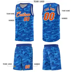 Camo Sports Uniform Basketball Jersey 5