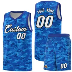 Camo Sports Uniform Basketball Jersey