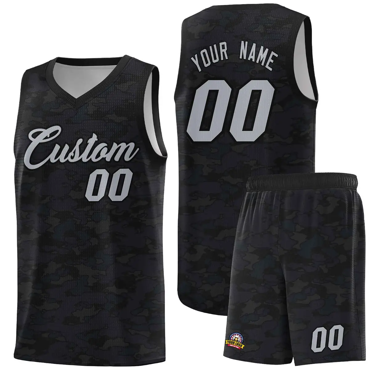 Camo Sports Uniform Basketball Jersey