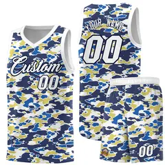Camo Sports Uniform Basketball Jersey