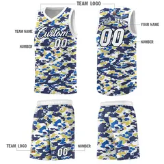 Camo Sports Uniform Basketball Jersey 5