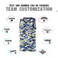 Camo Sports Uniform Basketball Jersey 4