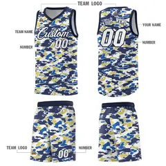 Camo Sports Uniform Basketball Jersey 5