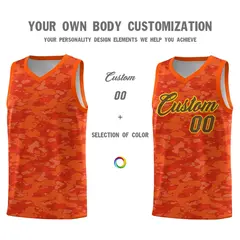 Camo Sports Uniform Basketball Jersey 3