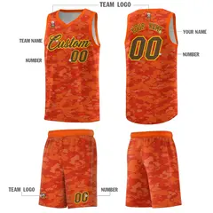 Camo Sports Uniform Basketball Jersey 5