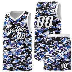 Camo Sports Uniform Basketball Jersey 1