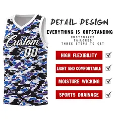 Camo Sports Uniform Basketball Jersey 2