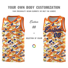 Camo Sports Uniform Basketball Jersey 3