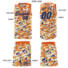 Camo Sports Uniform Basketball Jersey 5