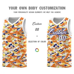 Camo Sports Uniform Basketball Jersey 3