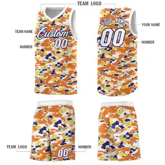 Camo Sports Uniform Basketball Jersey 5