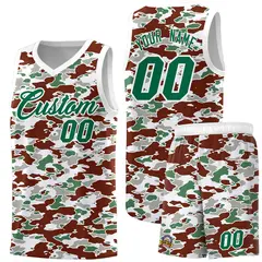 Camo Sports Uniform Basketball Jersey 1