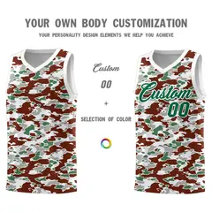 Camo Sports Uniform Basketball Jersey 3