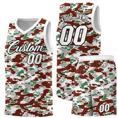 Camo Sports Uniform Basketball Jersey 1