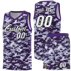 Camo Sports Uniform Basketball Jersey 1