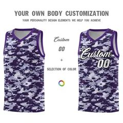 Camo Sports Uniform Basketball Jersey 3