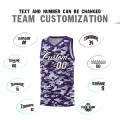 Camo Sports Uniform Basketball Jersey 4