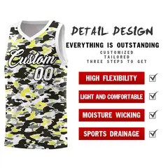 Camo Sports Uniform Basketball Jersey 2
