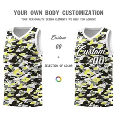 Camo Sports Uniform Basketball Jersey 3
