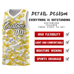 Camo Sports Uniform Basketball Jersey 2