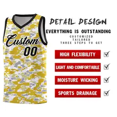 Camo Sports Uniform Basketball Jersey 2