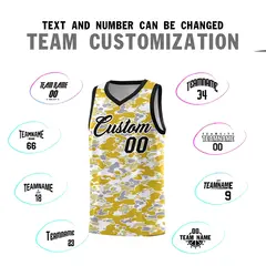 Camo Sports Uniform Basketball Jersey 4