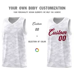 Camo Sports Uniform Basketball Jersey 3