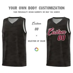 Camo Sports Uniform Basketball Jersey 3