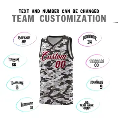 Camo Sports Uniform Basketball Jersey 4