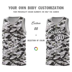 Camo Sports Uniform Basketball Jersey 3