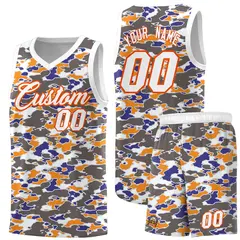 Camo Sports Uniform Basketball Jersey 1