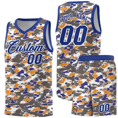 Camo Sports Uniform Basketball Jersey 1