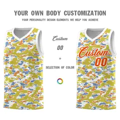 Camo Sports Uniform Basketball Jersey 3
