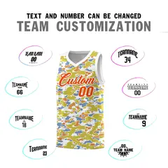 Camo Sports Uniform Basketball Jersey 4