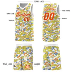 Camo Sports Uniform Basketball Jersey 5
