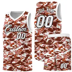 Camo Sports Uniform Basketball Jersey 1