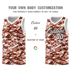 Camo Sports Uniform Basketball Jersey 3