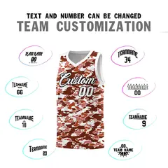 Camo Sports Uniform Basketball Jersey 4