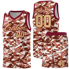 Camo Sports Uniform Basketball Jersey 1