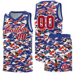 Camo Sports Uniform Basketball Jersey 1