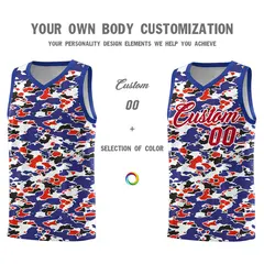Camo Sports Uniform Basketball Jersey 3