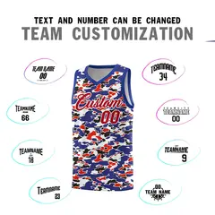 Camo Sports Uniform Basketball Jersey 4
