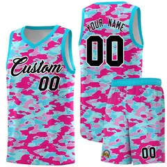 Camo Sports Uniform Basketball Jersey 1