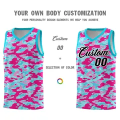 Camo Sports Uniform Basketball Jersey 3