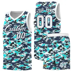 Camo Sports Uniform Basketball Jersey 1