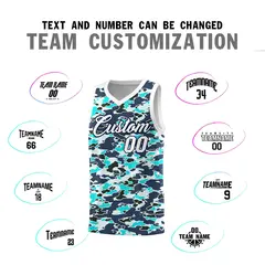 Camo Sports Uniform Basketball Jersey 4