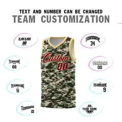 Camo Sports Uniform Basketball Jersey 4